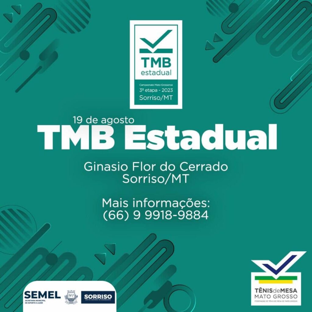 Sorriso se prepara para a terceira etapa do TMB Estadual de Tênis