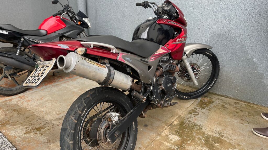 Polícia Militar recupera motocicleta roubada em Cuiabá com apoio de monitoramento em Sorriso
